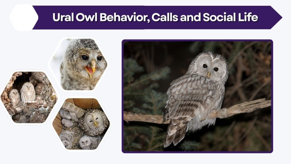 Ural Owl Behavior, Calls and Social Life