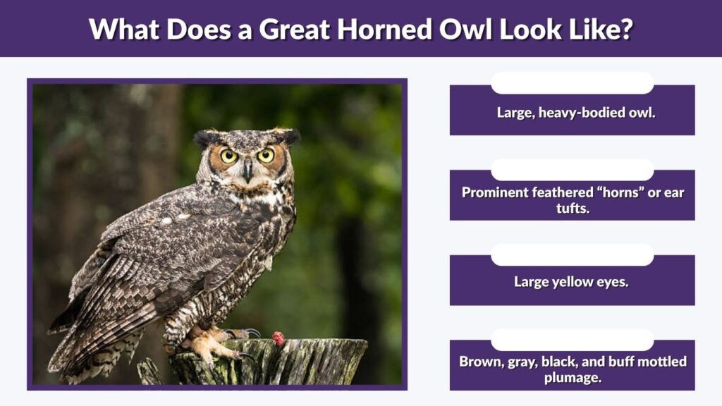 What Does a Great Horned Owl Look Like?