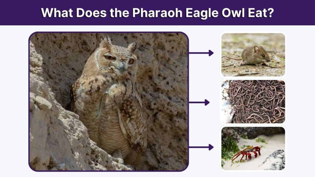 What Does the Pharaoh Eagle Owl Eat?