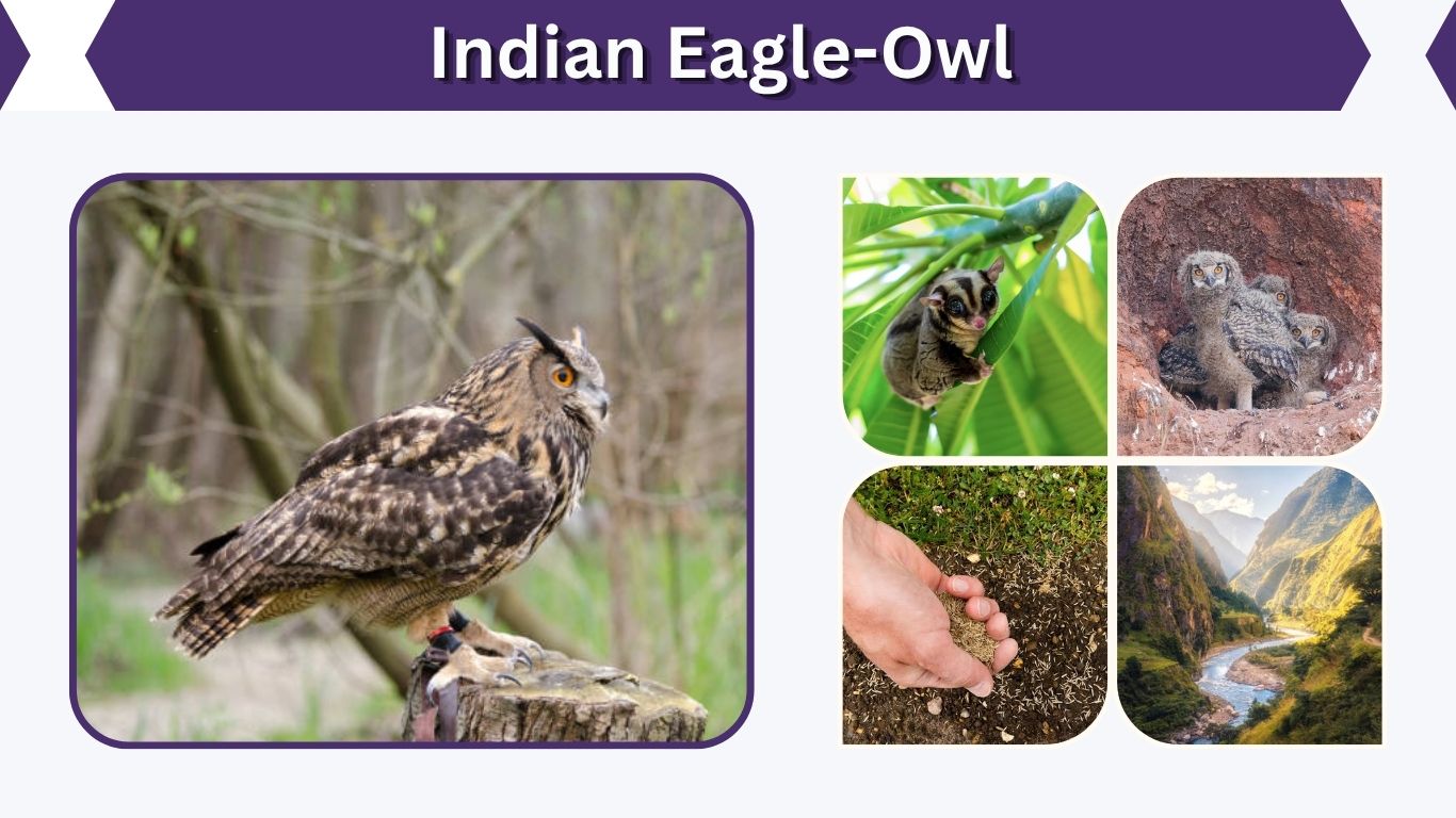 Indian Eagle-Owl: Size, Habitat, Diet, Call, and Facts