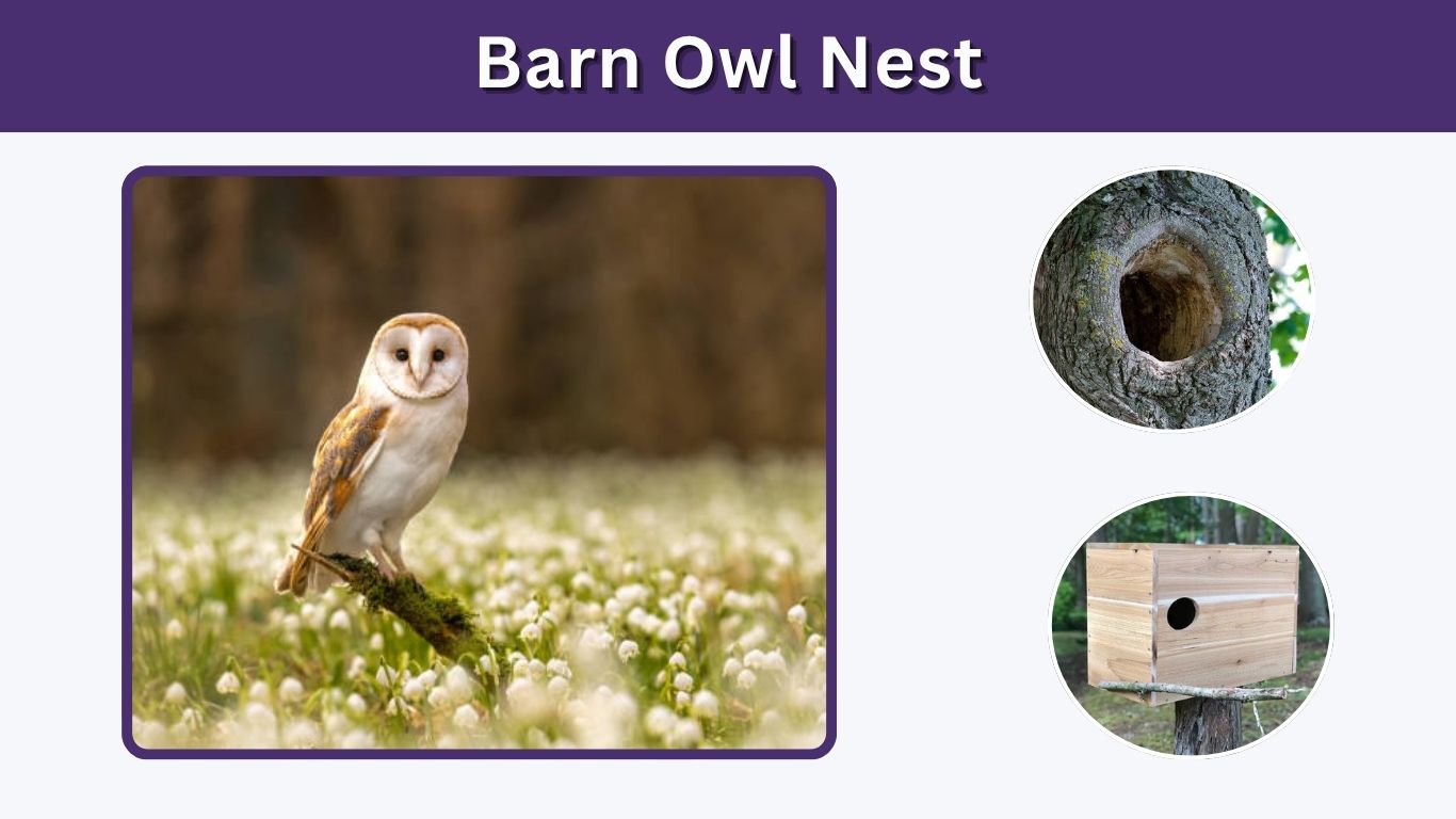 Barn Owl Nest: Nesting Habits, Boxes, Season & Placement