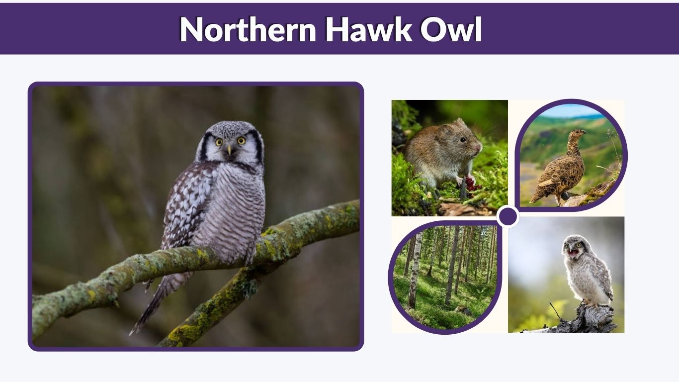 Northern Hawk Owl: Size, Range, Diet, Call and Facts