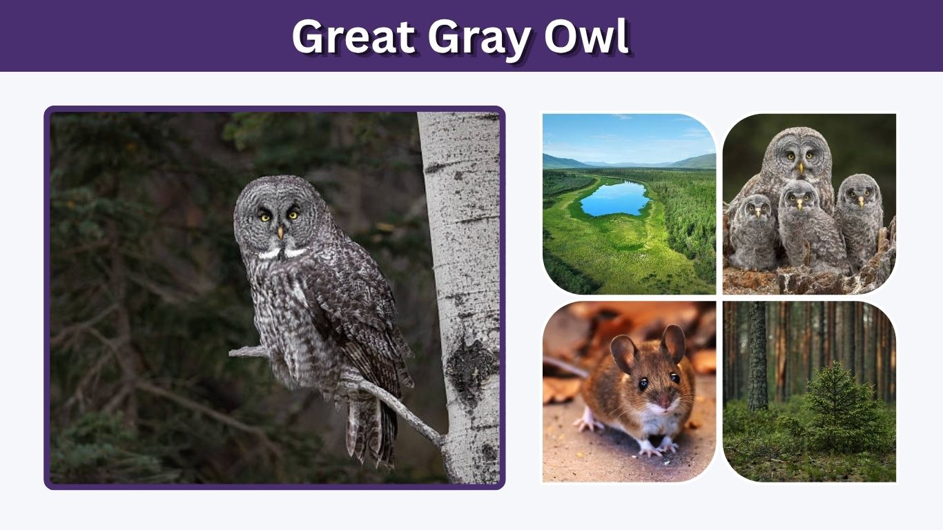 Great Gray Owl: Size, Habitat, Diet, Call & Facts