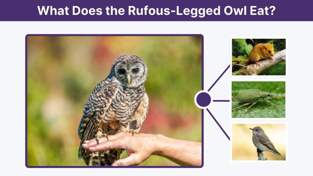 What Does the Rufous-Legged Owl Eat?