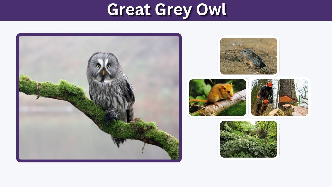 Great Grey Owl: Size, Wingspan, Calls, Habitat & Facts