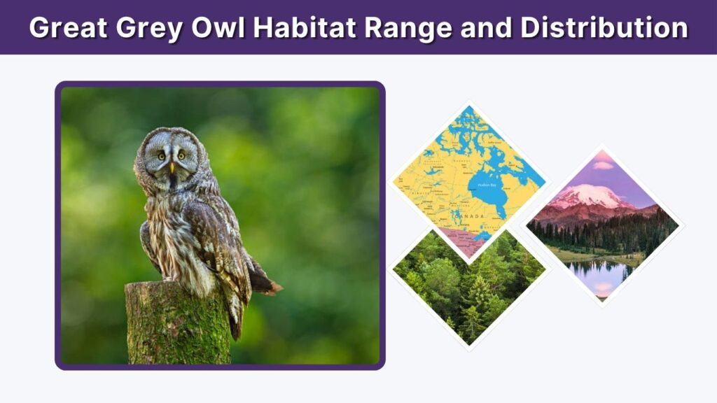 Great Grey Owl Habitat Range and Distribution